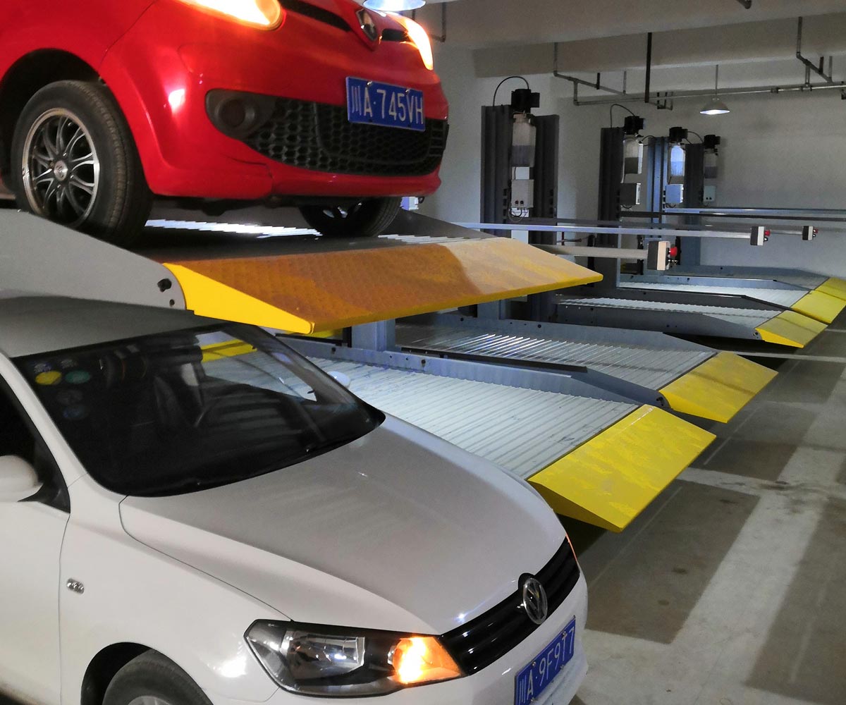 小區(qū)雙柱簡(jiǎn)易類(lèi)停車(chē)位